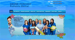 Desktop Screenshot of grandparkwaypediatricdental.com